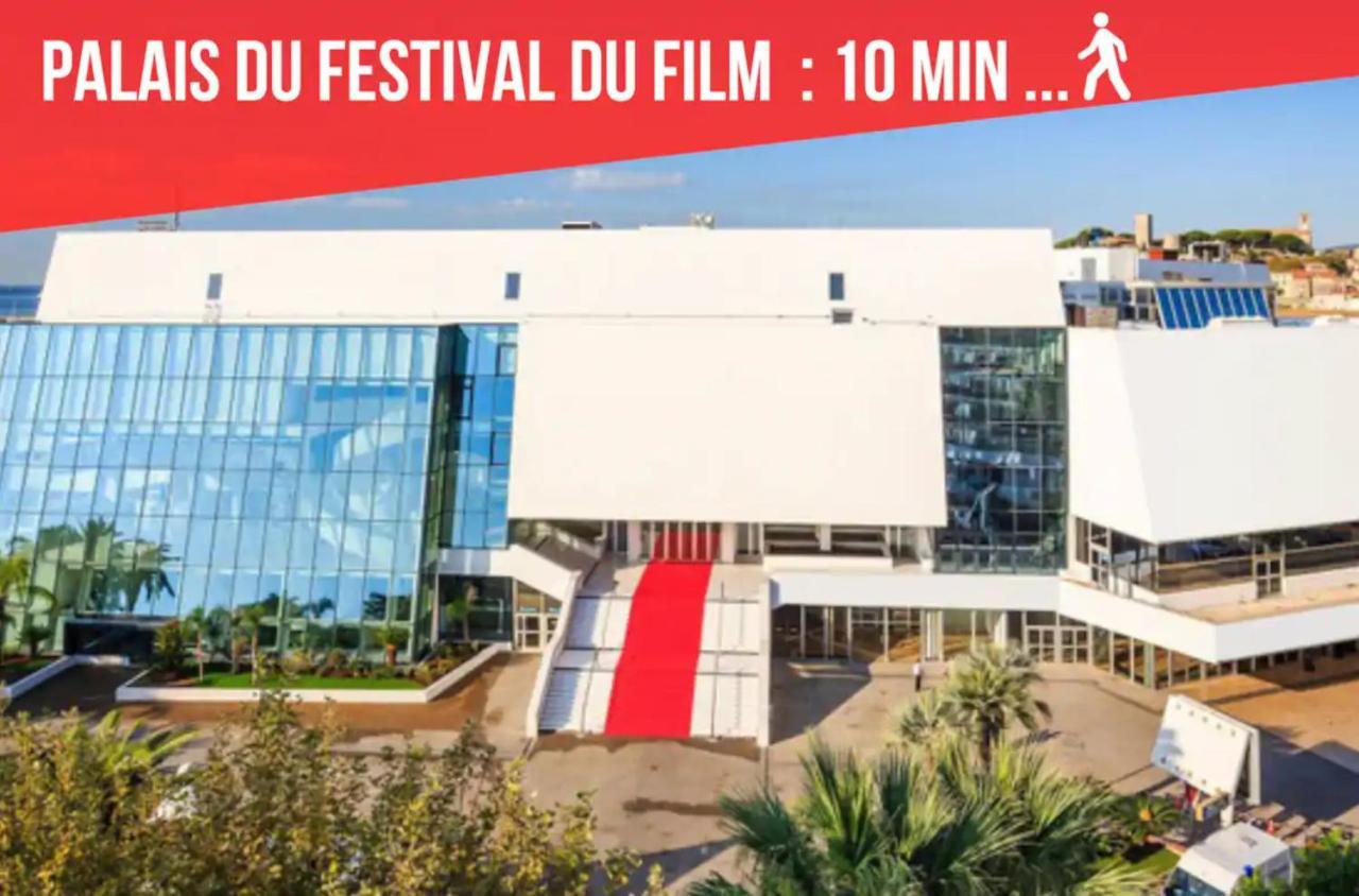La Diva Du Festival - 10 Mn A Pied Palais & Plages - Cosy & Calme - Clim - Wifi Cannes Eksteriør billede